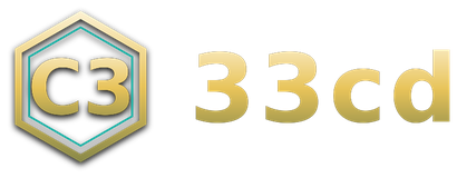 33cd logo